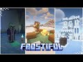 Frostiful minecraft mod showcase  freezing mechanics difficulty  new miniboss  fabric 1201