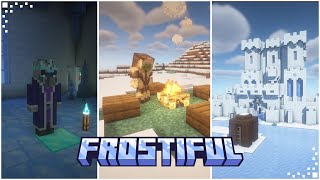 Frostiful (Minecraft Mod Showcase) | Freezing Mechanics, Difficulty & New Mini-Boss | Fabric 1.20.1