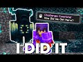 I DID THE HARDEST MINECRAFT ADVANCEMENT! Minecraft Hardcore #14