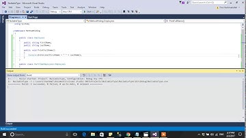 C# Tutorial   Method hiding by Hashmat