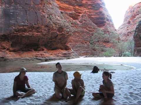 The Rainmakers sing 'One Voice' at Purnululu