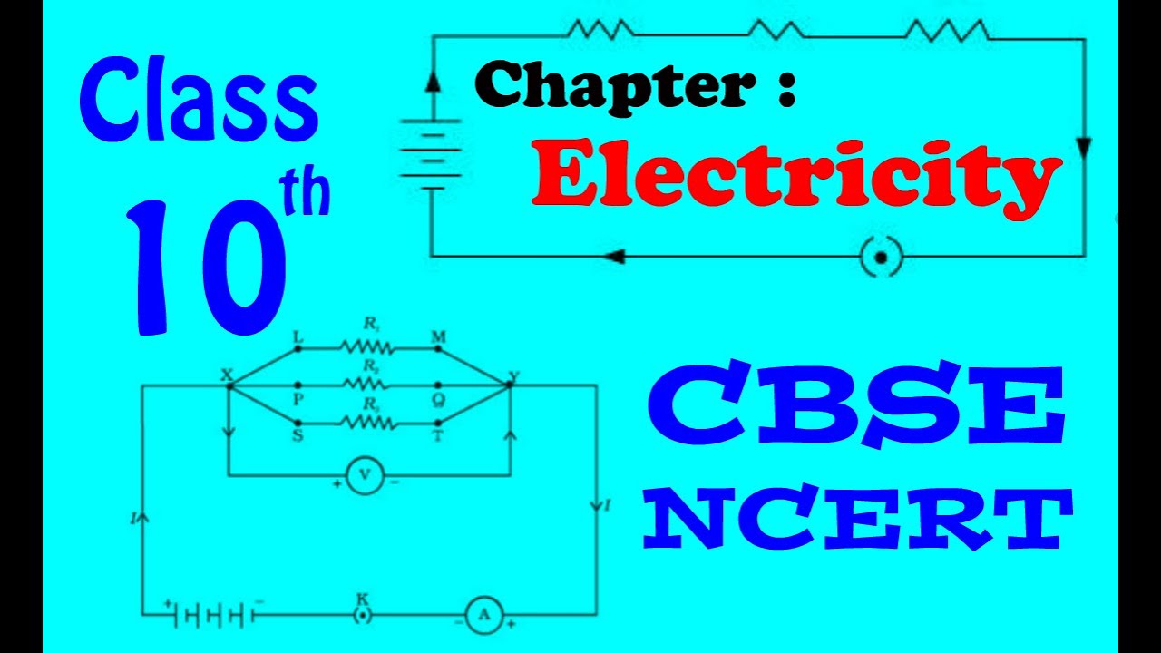 Electricity Class 10 CBSE NCERT ohms law class 10 YouTube