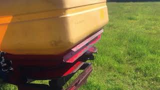 Teagle XT22 Fertiliser Spreader Seed Broadcaster Hydraulic Open & Shut