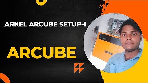 arkel Arcube controller gearless machine setup -1