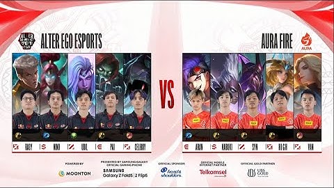 Alter Ego vs Aura Fire - Game 1 - MPL ID S12 | Regular Season Day 4 Week 4 | English