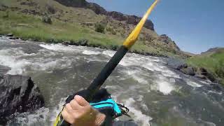 Low water pack raft trip down the Lower Owyhee River, June 2025 