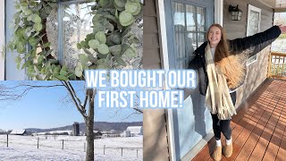WE BOUGHT OUR FIRST HOME!!! | Welcome to our cottage🏡🫶🏻
