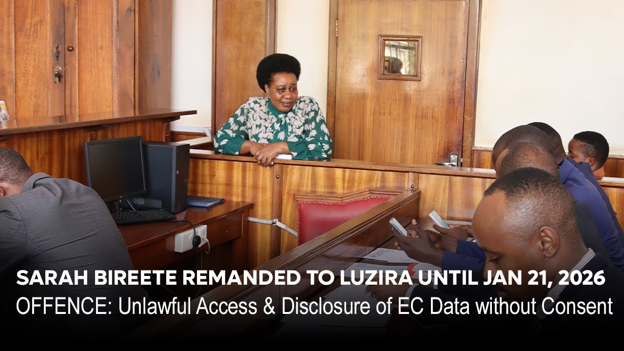 SARAH BIREETE REMANDED TO LUZIRA UNTIL JAN 21, 2026 : Full Episode 