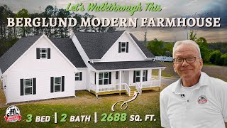 Let's Walkthrough this Berglund Modern Farmhouse | 3 Bed 2 Bath 2688 SQ. FT.