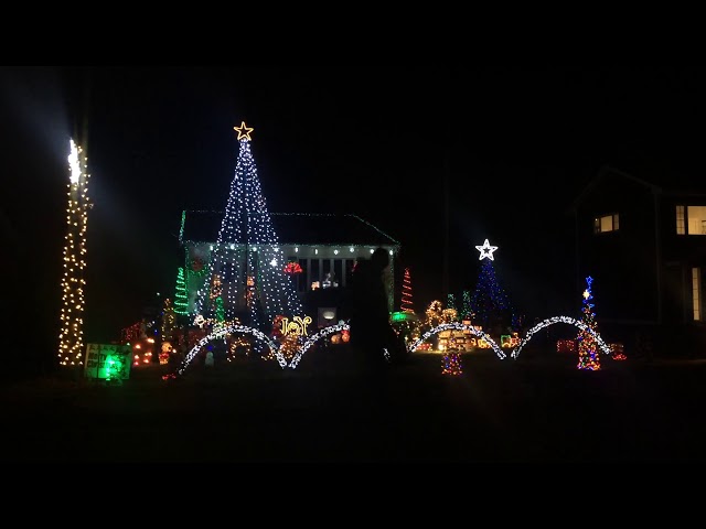 Christmas light show