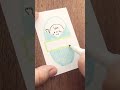 【出産祝い】マイルドライナーで簡単かわいいおくるみベビーのカード描いてみた #shorts #mildliner #newborn #drawing