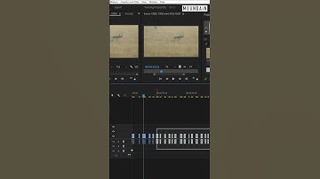 Remove or Delete gaps on timeline in Adobe Premiere Pro #videoeditingtips #adobepremierepro