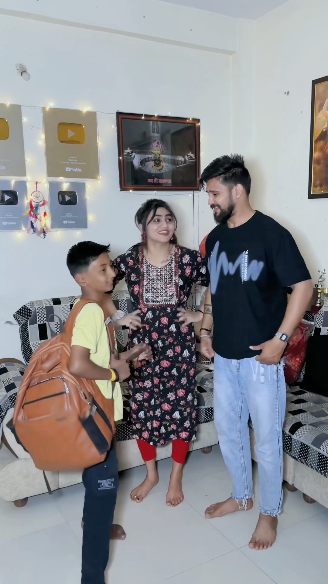 किडनेपर भाई कों मुझसे पग्गा लेना पड़ा भारी? #kajalsoni #comedy #family #viralvideo @kajalsoni