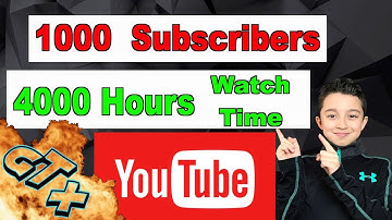 How to Get 1000 Subscribers Quick . Get 4000 Hours Watch time and 1000 Subscribers on Youtube 2019