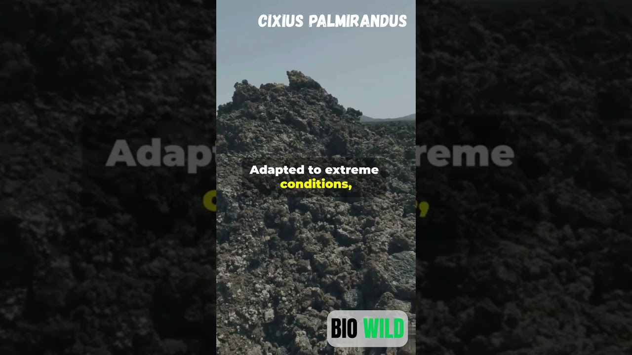 NEW ANIMAL DISCOVERED in SPAIN. Cixius palmirandus