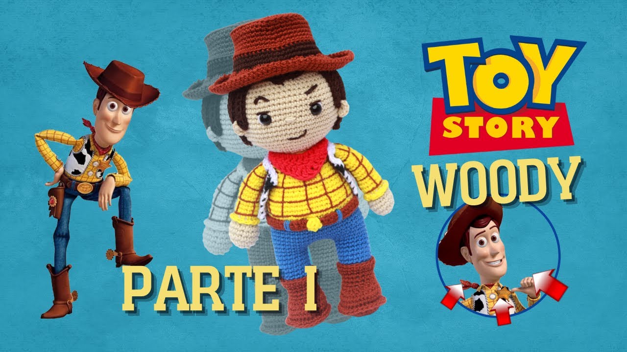 Woody au Crochet - Toy Story - Tuto Crochet en Français 