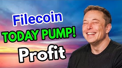 Filecoin Elon Musk Buying || Filecoin Price Prediction! Filecoin Today Update