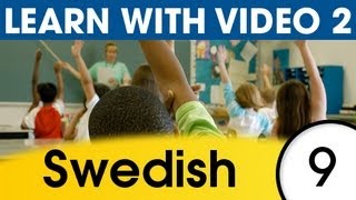 Learn Swedish with Pictures and Video - Swedish Expressions and Words for the Classroom 2