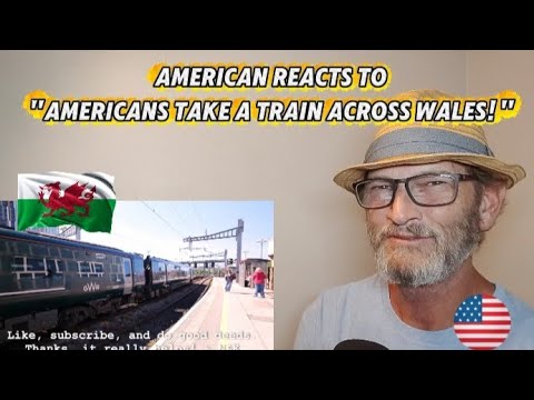 American reacts to - "Americans take a train across Wales"!