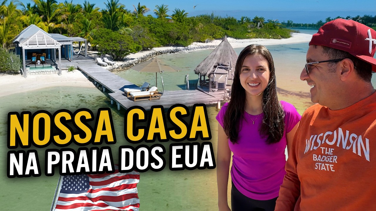 Construindo uma casa nova na praia dos EUA 🇺🇸