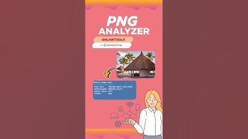 Analyze Any PNG in 1 Click | Get Size, Colors & Transparency Info!