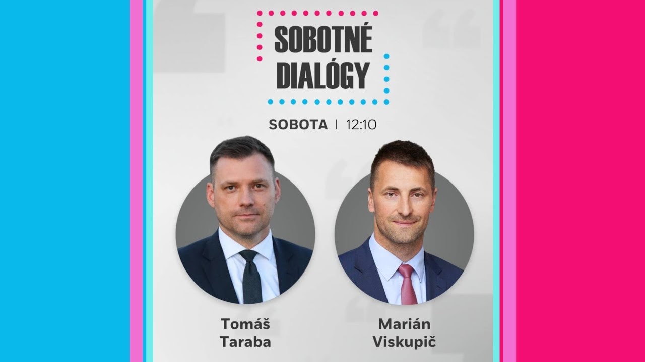 Sobotné dialógy: Tomáš Taraba (nom. SNS) vs. Marián Viskupič (SaS) | 28.2.2026