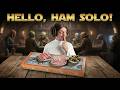 I made a Star Wars inspired charcuterie board. Meet HAM SOLO!!