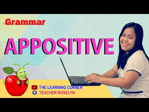 Grammar: Appositive