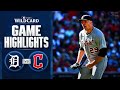 Tigers vs. Guardians AL Wild Card Game 1 Highlights | Exciting Playoff Action ⚾