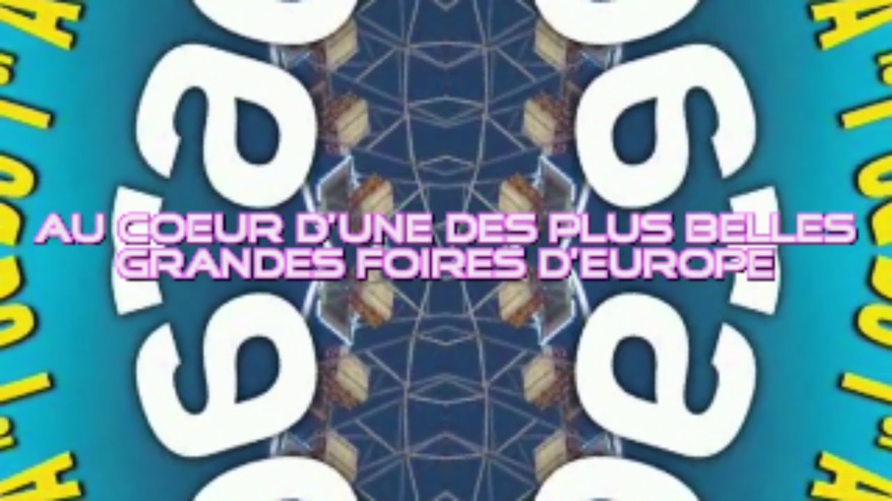 AU CŒUR DE LA FOIRE ATTRACTIVE DE NANCY 2016 (677e édition) (Visite virtuelle de 56 mn)