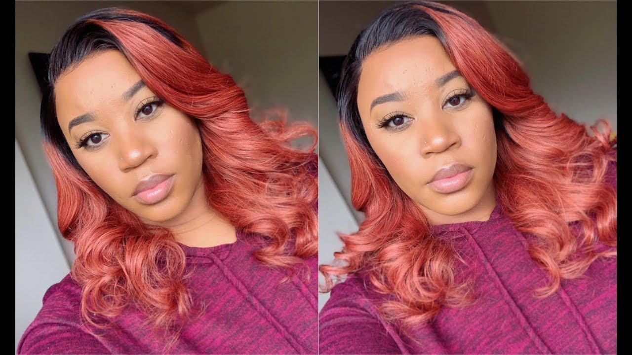 lace wig uk Ohhhh This Color 😍 I Copper Red Lace Frontal Wig I Yoowigs