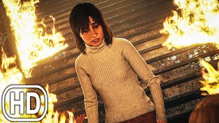 Silent Hill 2 Remake - Angela Burning Staircase Scene