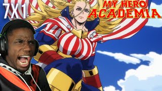 Idk if I&#39;m feeling patriotic or just feelin her | My Hero Academia (7x1 REACTION)