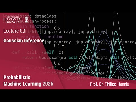Probabilistic ML - 03 - Gaussian Inference