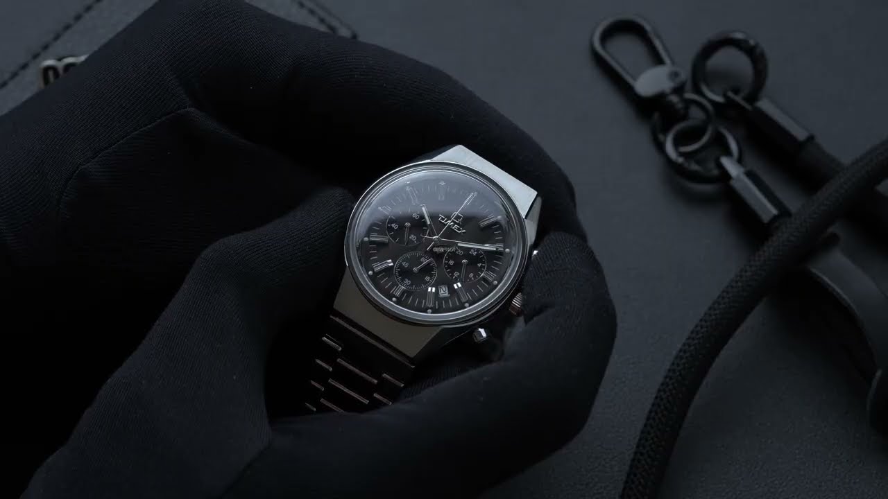 Q Timex Chronograph Falcon Eye TW2Y34800 – Elegância retrô