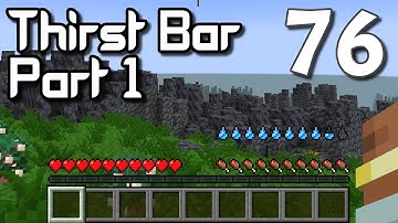 Making a THIRST BAR | MCreator Lore | Ep76