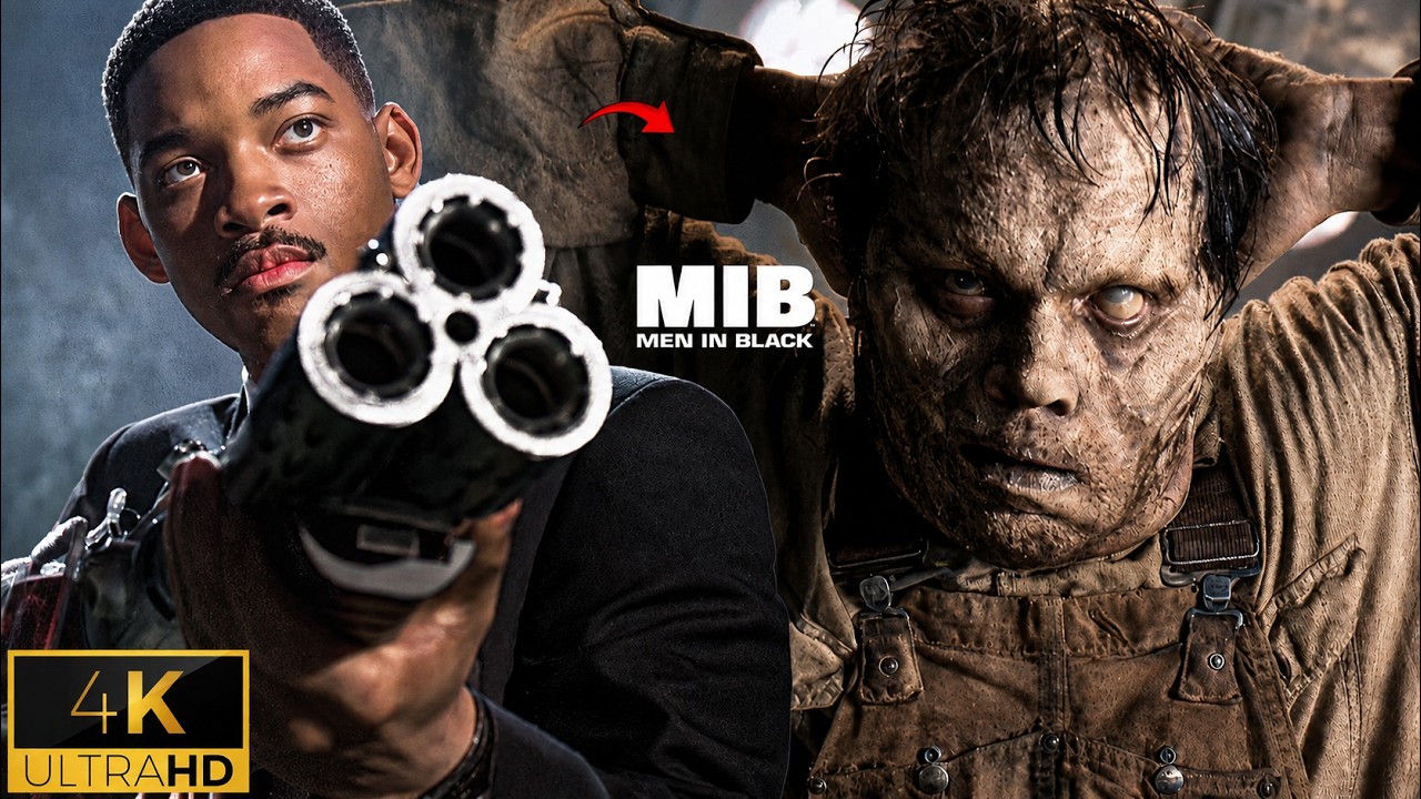 Will Smith vs Giant Alien Cockroach Battle – Men in Black - YouTube