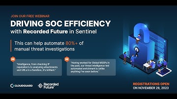 Driving SOC Efficiency with Automated Threat Intelligence