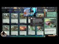 Je modifie et jamliore mon deck vert dans mtga puis je me lance dans plusieurs combats 77