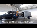 Moving stuff from London to Sweden