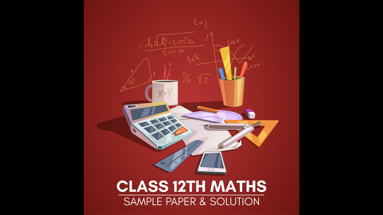Class 12th Maths Sample Paper 2025 26 Mp Board
