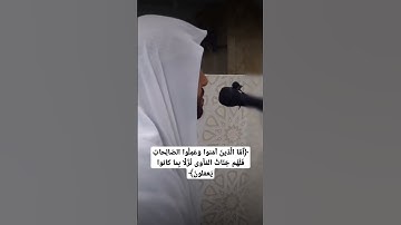 تلاوه مؤثره وخاشعه || محسن خفاجي