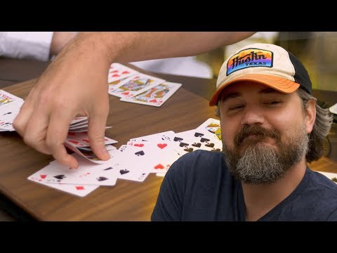 An Open-Face Poker Prank (with Diamond Jim and Rex)