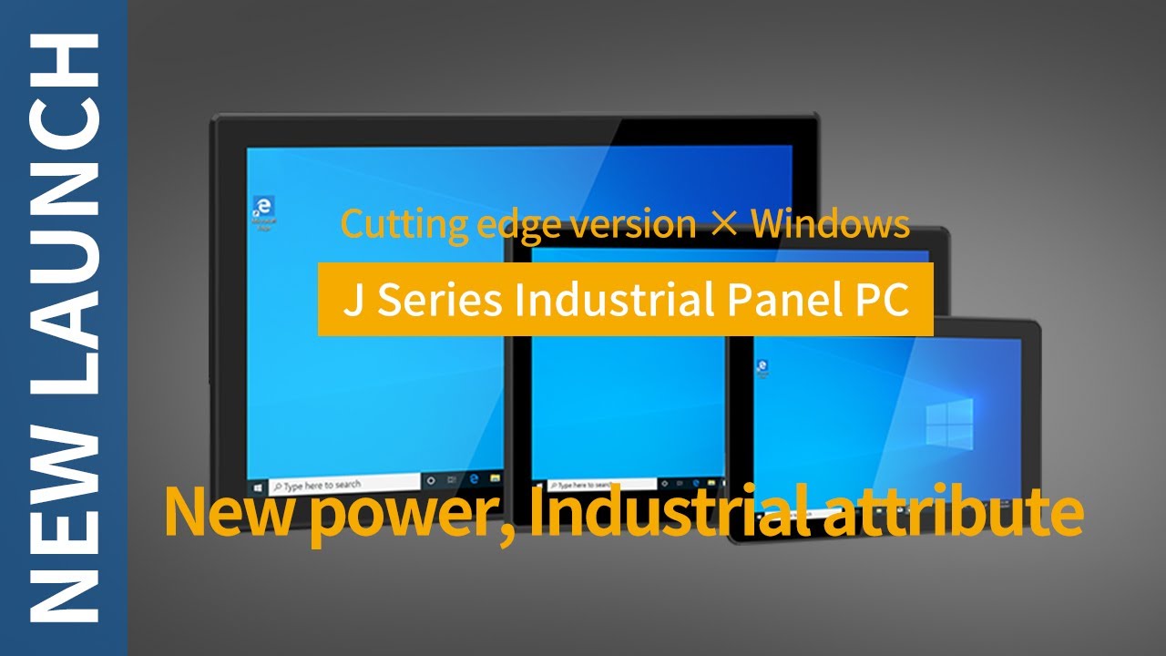 Industrial panel pc J series (touch screen computer) YouTube