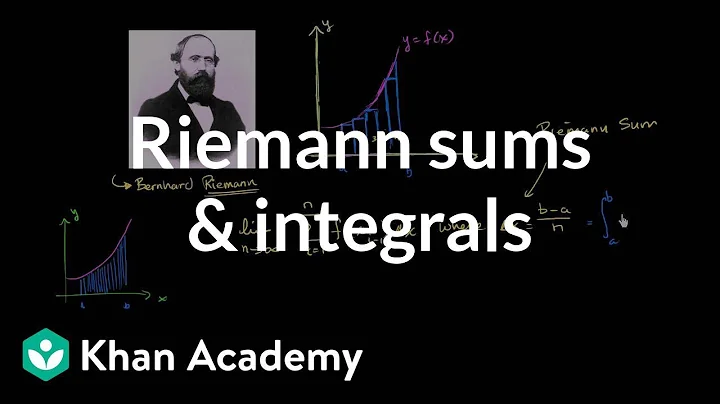 Definite integral as the limit of a Riemann sum | ...