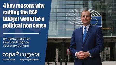 #WeFarm4EU - 4 key reasons why cutting the CAP budget would be a political non sense