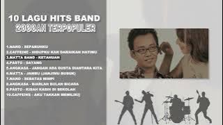 10 LAGU HITS BAND 2000AN TERPOPULER - CAFFEINE, NANO, MATTA, ANGKASA, PASTO | LAGU NOSTALGIA