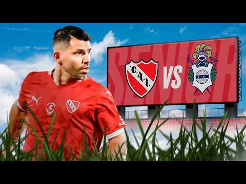 Detrás de cámaras: Así vivió Kun Agüero el partido con Independiente Senior! 🎥⚽