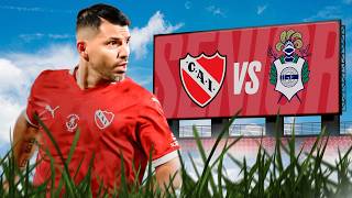 Detrás De Cámaras Así Vivió Kun Agüero El Partido Con Independiente Senior