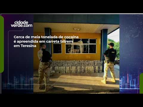 About half a ton of cocaine seized in double trailer truck in Teresina